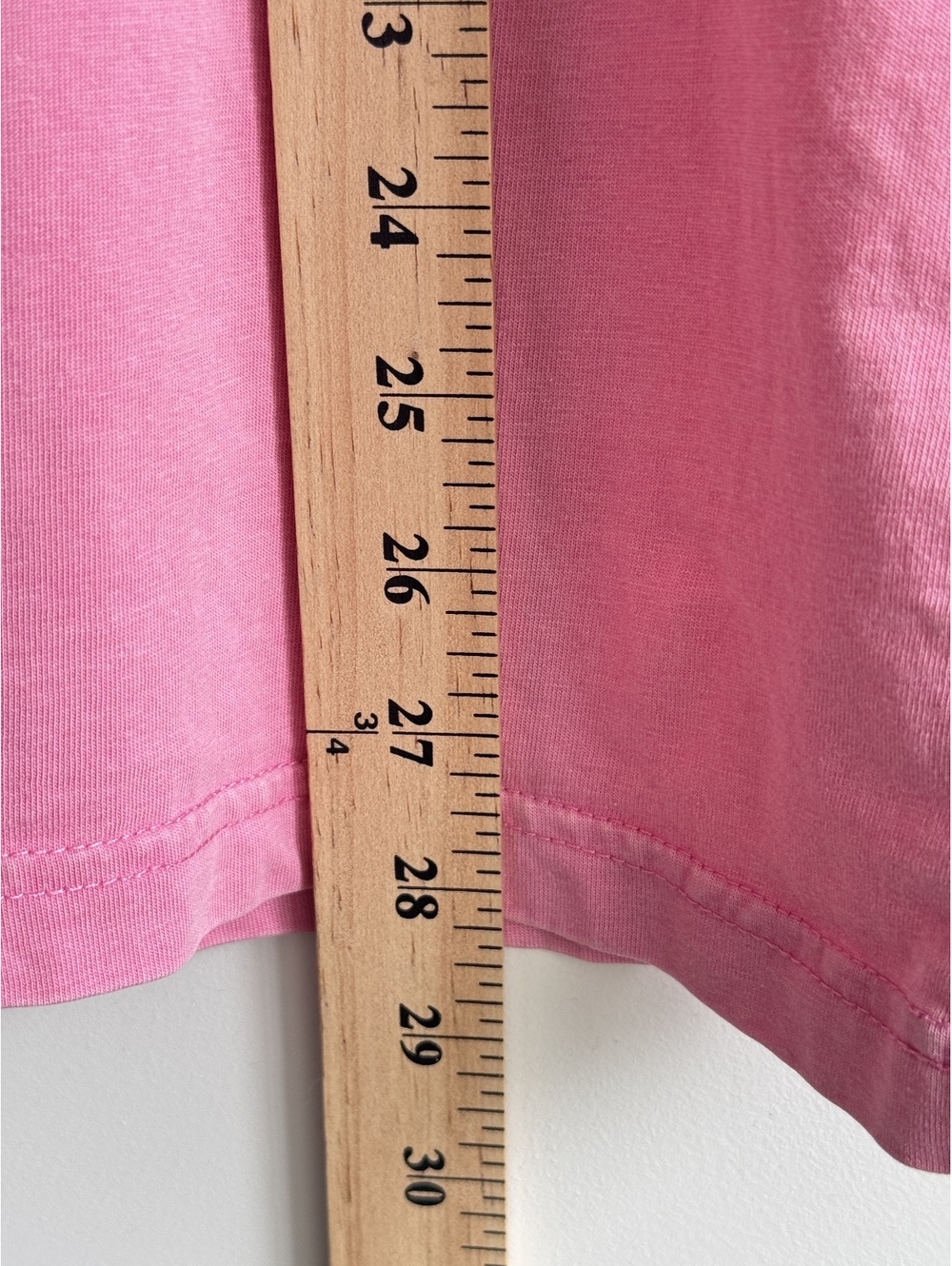 Maison Labiche Paris Pink Embroidered Cotton T-Shirt Size Medium - Picture 10 of 10